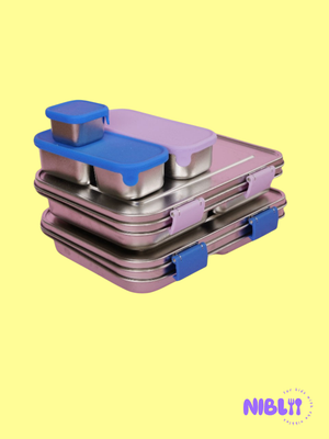 The LunchMate™ Duo His and Hers - Stainless Steel Lunchbox, BPA free