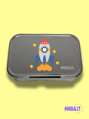 The SnackMate™ - Stainless Steel 2-part Snackbox, Plastic Free