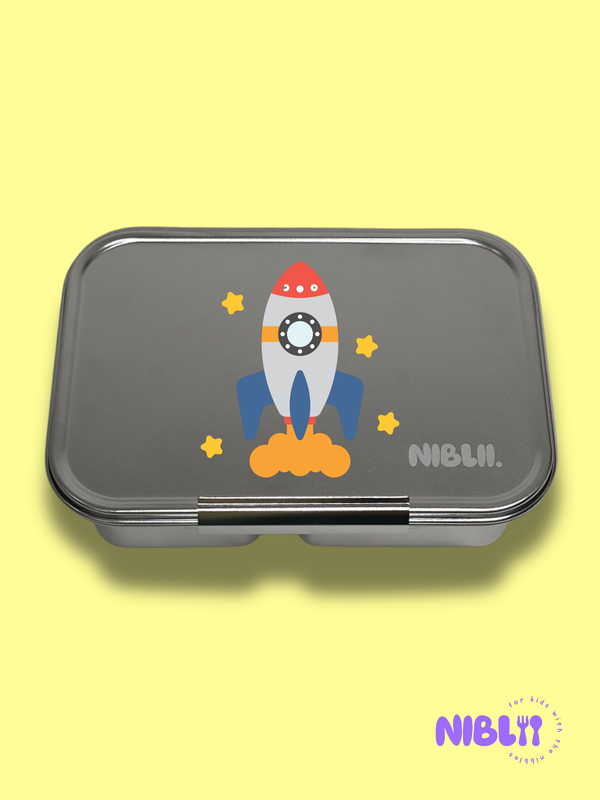 The SnackMate™ - Stainless Steel 2-part Snackbox, Plastic Free