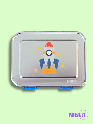 The LunchMate™ in Blue Buzz - Stainless Steel Lunchbox Set, BPA free