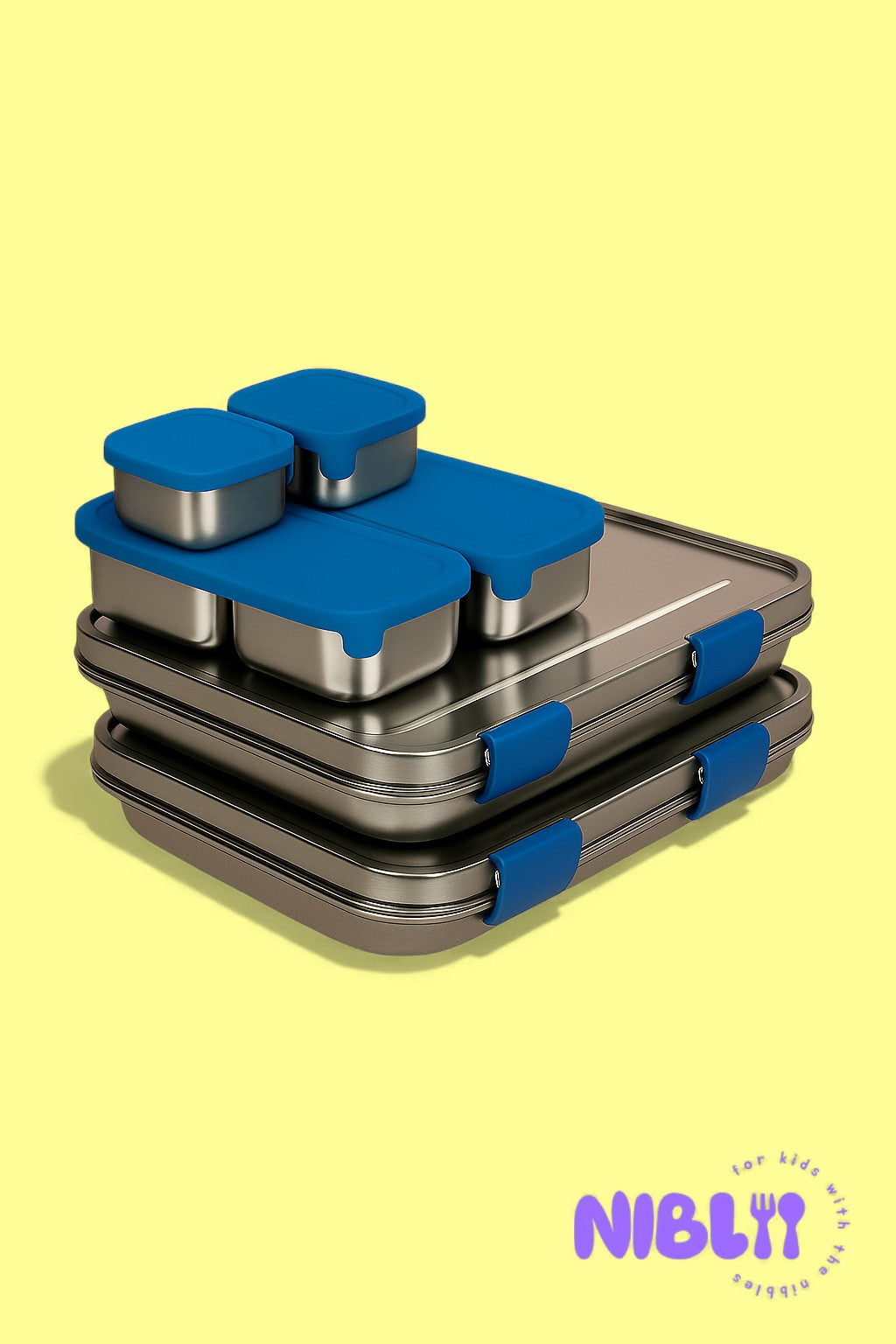 LunchMate™ Duo – Blue Buzz