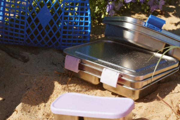 The LunchMate™ Duo His and Hers - Stainless Steel Lunchbox, BPA free
