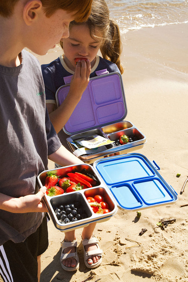 The LunchMate™ Duo His and Hers - Stainless Steel Lunchbox, BPA free