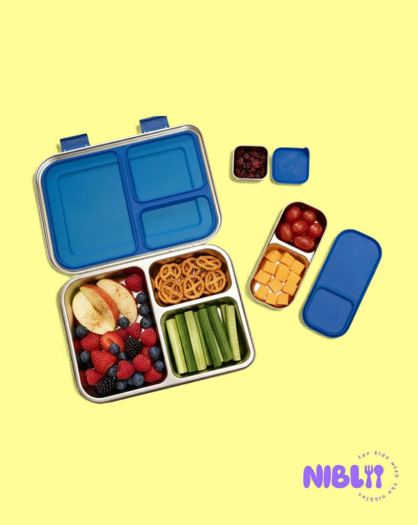 The LunchMate™ Duo His and Hers - Stainless Steel Lunchbox, BPA free