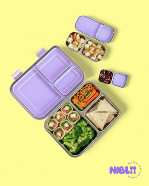 The LunchMate™ Duo His and Hers - Stainless Steel Lunchbox, BPA free